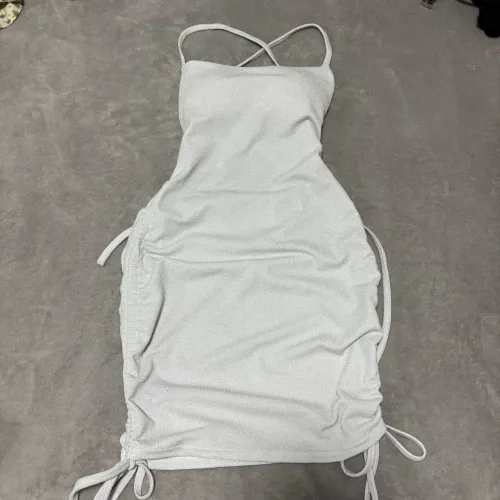 Vestido Branco Glitter NOVO