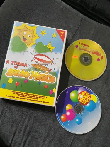 DVD e cd balão mágico 