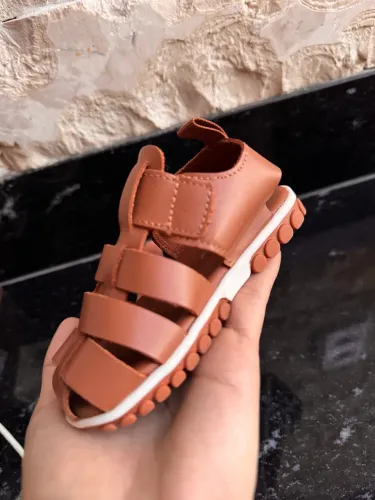 Sandália Infantil Bibi Summer Roller 2.0 Marrom