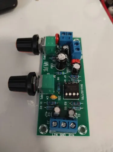 Placa pré amplificador de subwoofer com ajustes ideal para caixa ativanova 