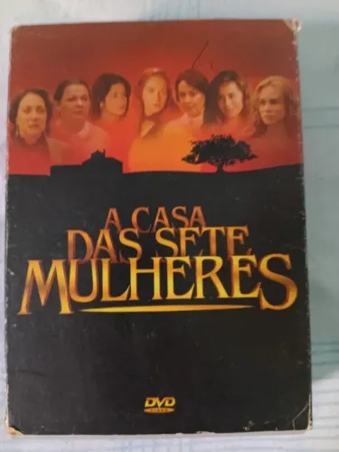 BOX 5 DVD´S A CASA DAS 7 MULHERES ORIGINAL