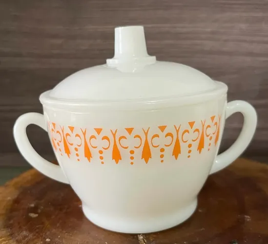 Açucareiro Termo Rey Gravatinha Laranja