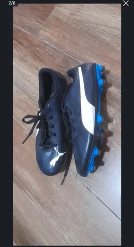 Chuteiras Puma N35 Campo original semi nova 