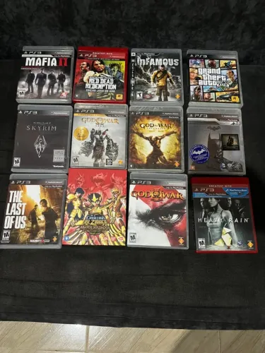 Lote de jogos ps3