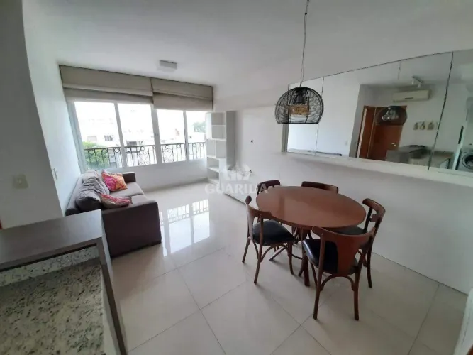 Apartamento mobiliado de 1 dormitório suíte no bairro Santana.