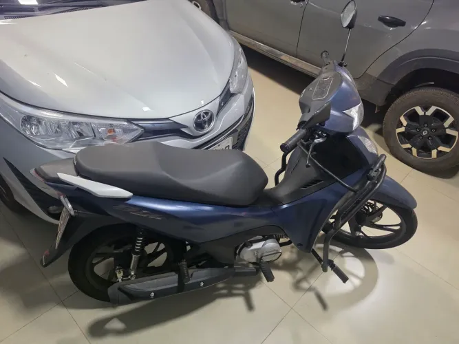 HONDA BIZ125 EX 2026 AZUL FOSCO METÁLICO