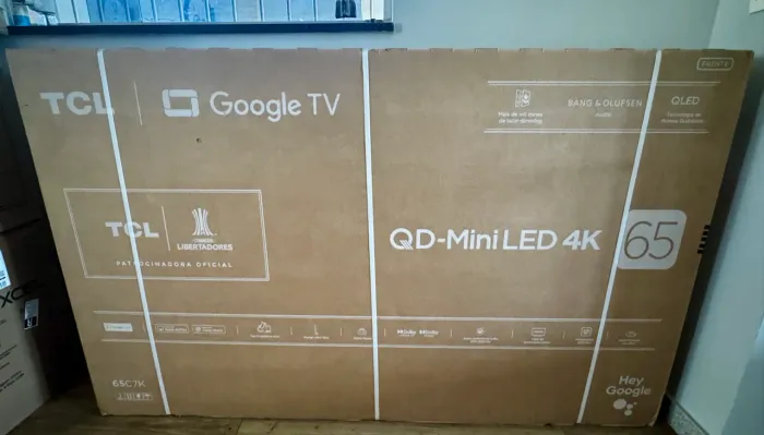 SMART TV QLED TCL MODELO C7k 55 polegadas LACRADA!!!