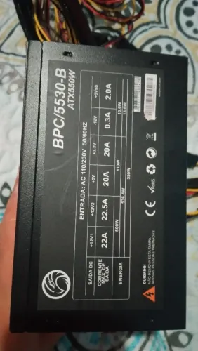 Fonte para PC, 550ww