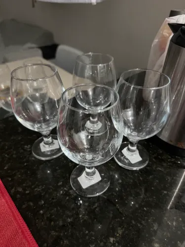 Taças de vidro (4 unidades)