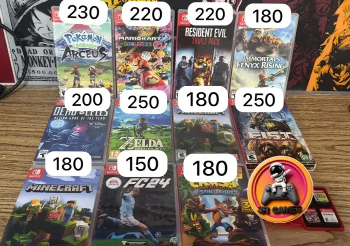 Jogos Switch (envio olx Pay )