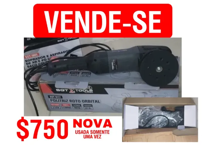 Politriz nova - Usada somente uma vez