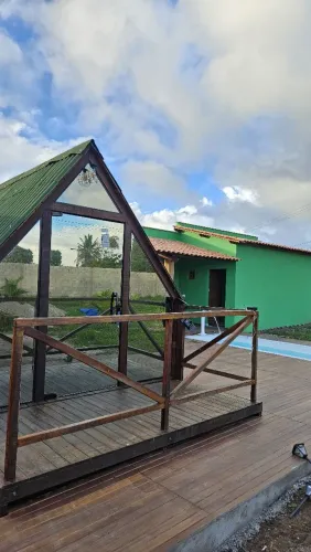 Chalé com piscina e área gourmet em são goncalo dos campos (DIÁRIA)