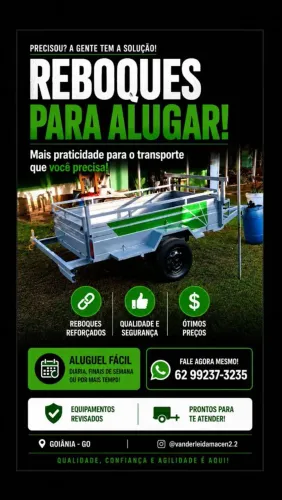 Aluga carretinha rebok *