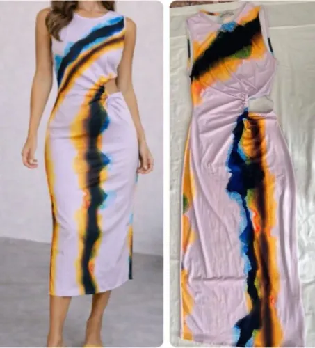 Vestido midi da Zara.