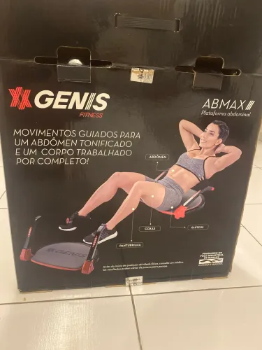 Plataforma Abdominal AB Max Genis Fitness Polishop - na Caixa!