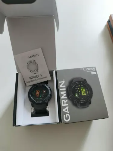 Garmin Instinct 3 AMOLED 50mm - Impecável!