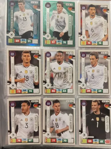 Lote Seleção da Alemanha - Panini Adrenalyn XL Road to 2018