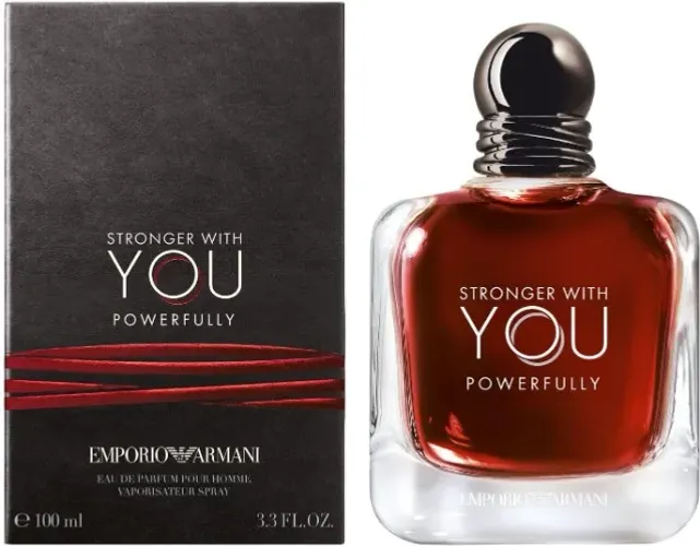 PERFUME MASCULINO EMPORIO ARMANI STRONGER WITH YOU POWERFULLY 100ML