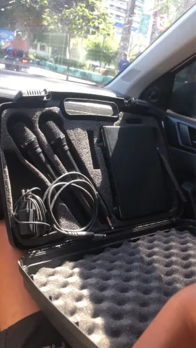 VENDO DOIS MICROFONE CADOCH 502 M ESTADO DE NOVO