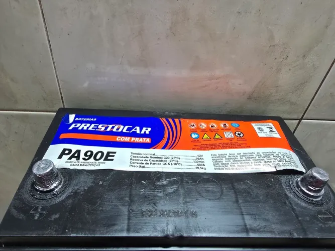 Baterias Automotivas 90 Amperes Prestocar