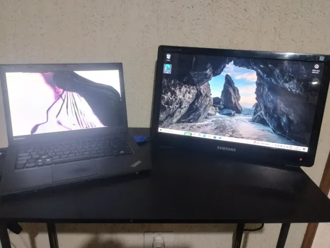 Ultrabook Lenovo Thinpad i5 4gb ram hd500gb Tela Quebrada