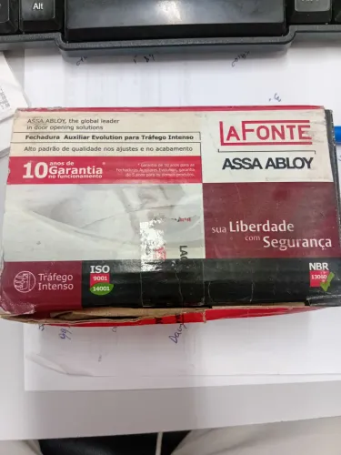 Fechadura Auxiliar para tráfego Intenso