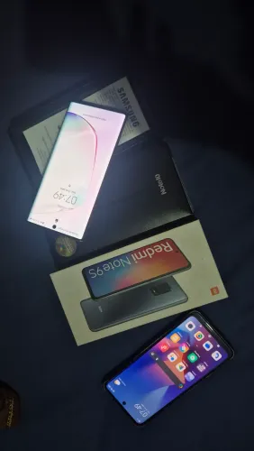 Samsung Note 10 e Readmi Note 9S