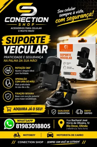 Suporte de Celular Motorista
