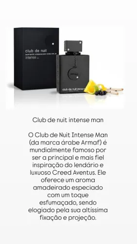 Perfume Club de nuit Intense