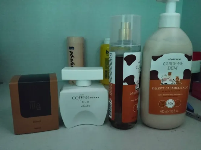 Produtos boticario e natura