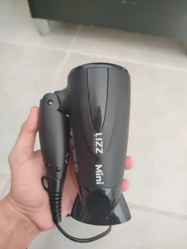 Secador de Cabelo Portátil Preto