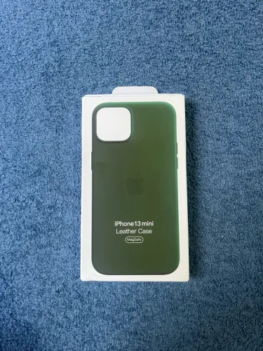 capinha de couro - iphone 13 mini
