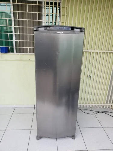 Oferta Geladeira Frost Free Inox Grande Consul 220 Volts Entrego e Aceito Cartão