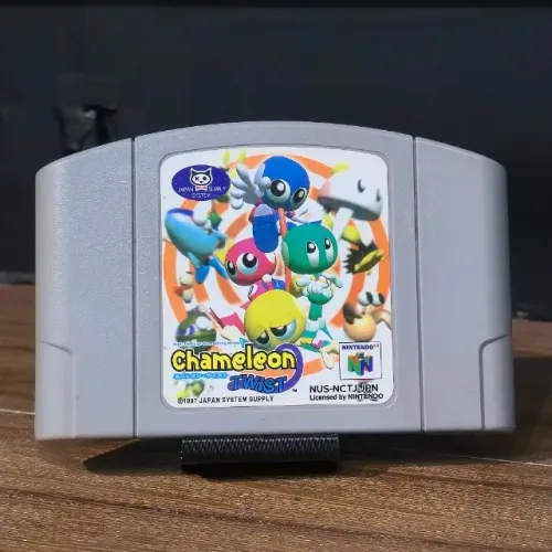 Jogo Chamaleon Twist Nintendo 64 Original Japonês