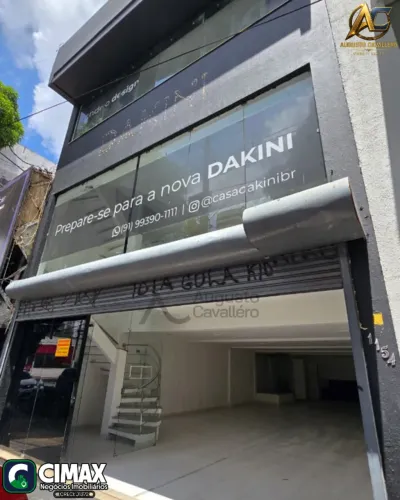 Prédio Comercial para Aluguel na Batista Campos | 450m² | 3 Pavimentos