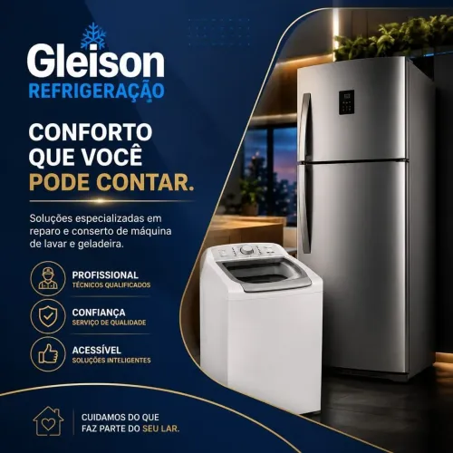 Conserto de máquina de lavar roupa e geladeira em domicílio Todos fortaleza