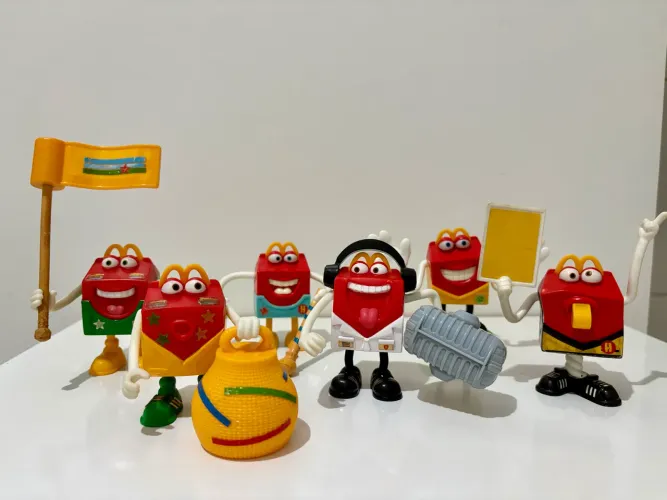 Coleção Happy Meal Futebol McDonald?s Copa Brasil 2014 - Acompanha Acessórios.