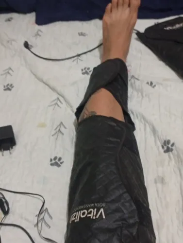 Par botas massagiadora