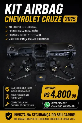 Kit airbag cruze 2013 2014 2015