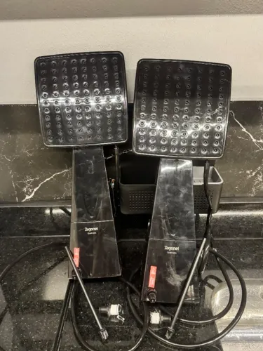 2 CHUVEIROS ZAGONEL QUADRATTA ELETRONICA 7700W 220V PRETO PRONTA ENTREGA