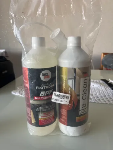 Kit Limpeza Pesada Bianca Pazetti (Flotador BPF + Limpa Piso B-Clean) - NOVO / Na Caixa