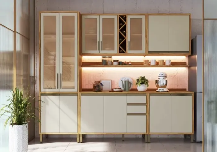Cozinha Modulada Alto Padrão 100% MDF PRONTA ENTREGA