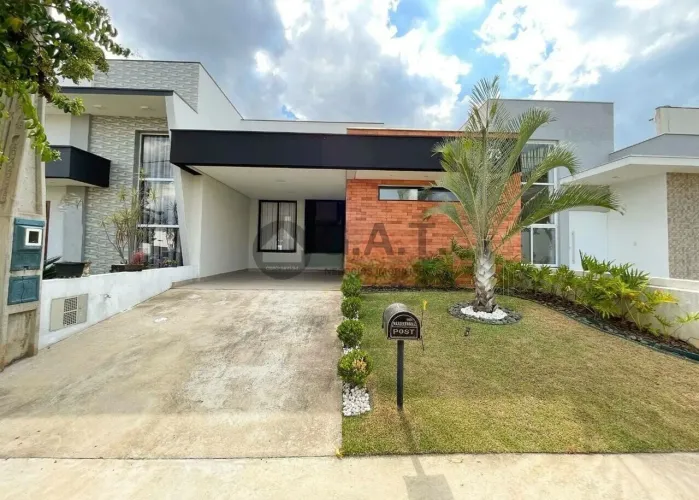 Casa em Condomínio para Locação em Sorocaba-SP: 3 Quartos, 1 Suíte, 2 Salas, 2 Banheiros,