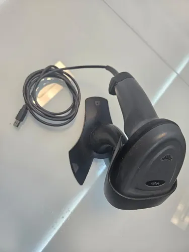 Leitor de Código de Barras Elgin BR520 USB + Suporte | Testado e Funcionando