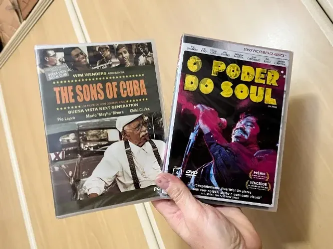 Música O Poder do Soul e The Sons of Cuba Buena Vista 2 dvds originais