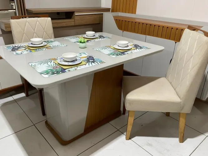 Mesa de 6 lugares