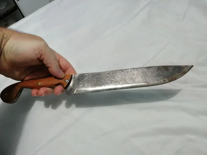 Faca de disco de arado artesanal, modelo Sorocabana! 