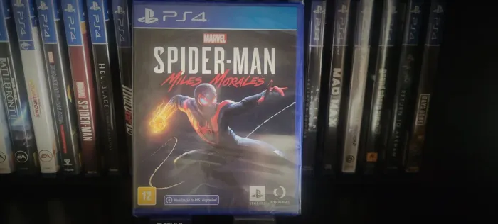 Jogo PS4 Spiderman Miles Morales (Lacrado!)