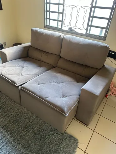 Sofá reclinável