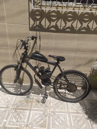 Bicicleta motorizada, só pegar e andar